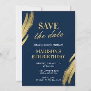 Invitation Cartons d'invitation pour 6ème anniversaire Enregi