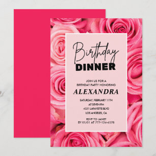 Invitation Cartons d'invitation pour 75 ans Fête d'anniversai