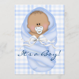 Invitation Cartons d'invitation pour Baby Shower pour garçon,