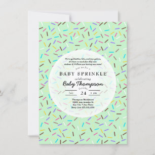 Invitation Cartons d'invitation pour Baby Sprinkle