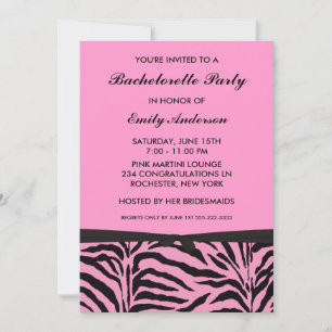 Invitation Cartons d'invitation pour enterrement de vie de je