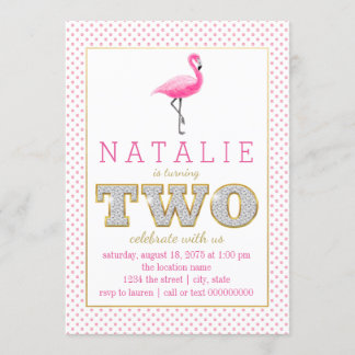 Invitation Cartons d'invitation pour la 2e fête d'anniversair
