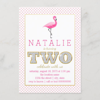 Invitation Cartons d'invitation pour la 2e fête d'anniversair