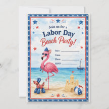 Cartons d'invitation pour la fête du Travail