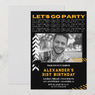 Invitation Cartons d'invitation pour les 31 ans Homme Photo P