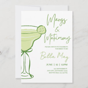 Invitation Cartons d'invitation pour Margs & Matrimony 
