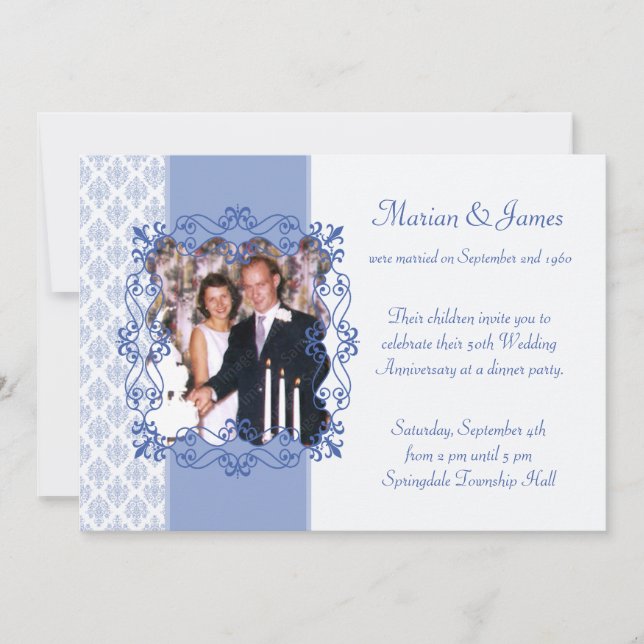 Invitation Cartons d'invitation pour une fête d'anniversaire  (Devant)