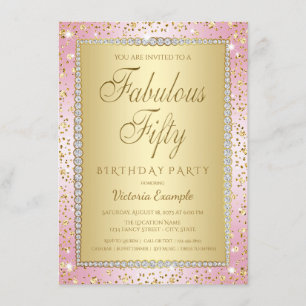 Invitation Cartons d'invitation pour une fête d'anniversaire