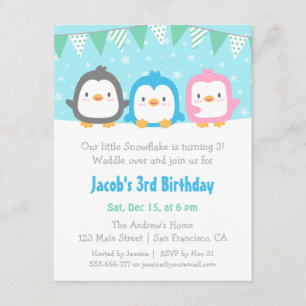 Invitation Cartons d'invitation pour une fête d'anniversaire 