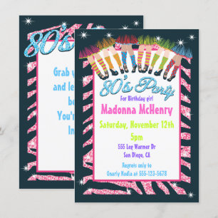 Invitation Cartons d'invitation pour une soirée totalement de