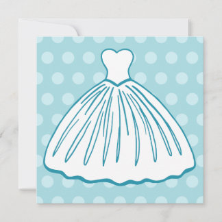Invitation Cartons d'invitation Robe de Mariée