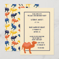 Cartoon Orange Camel Bactrian 2 Humps Personnalisé