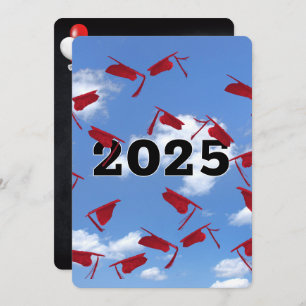 Invitation casquettes de la Red Graduation 2024 dans Sky