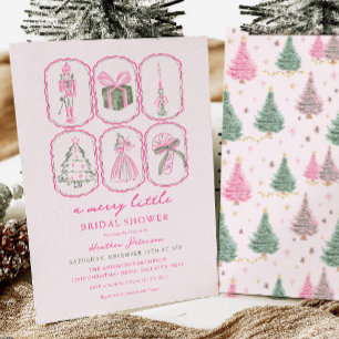 Invitation Casse-Noisette Rose Une Petite Fête De Fiançailles