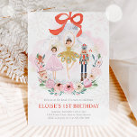 Invitation Casse-Noisette Terre De Sucres Sucre Plum Fée Roug<br><div class="desc">Casse-Noisette Terre De Sucres Sucre Plum Fée Rouge Invitation</div>