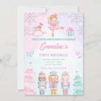 Casse-Noisette Terre des Friandises Fée Rose Invit
