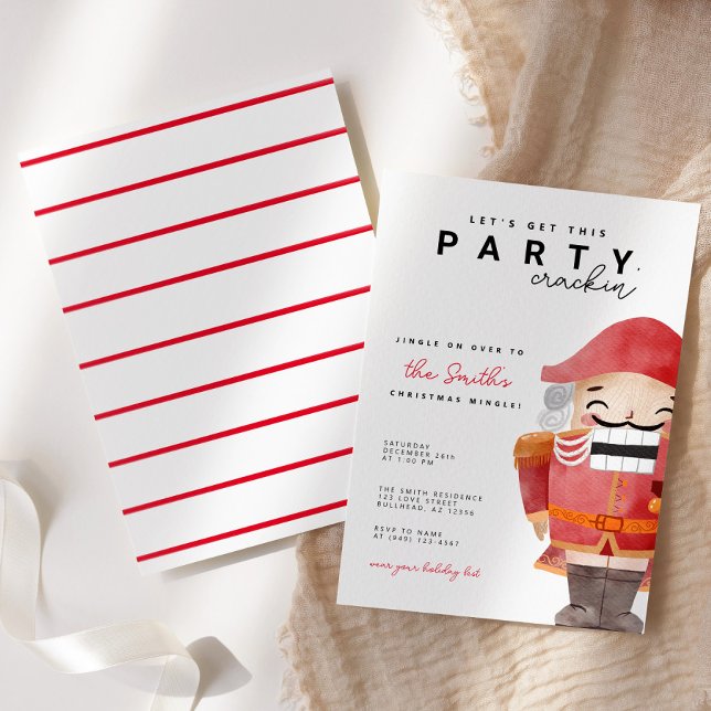 Invitation Casse-noisettes Fêtons ce fêtrement (Créateur téléchargé)