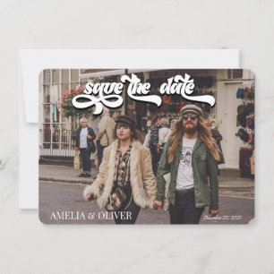 Invitation Cassette   Photo Enregistrer la date