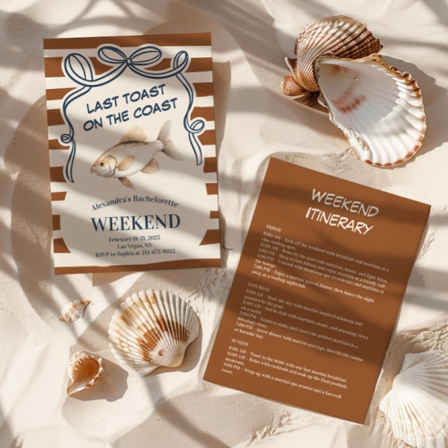 Invitation Catch of the Day Bachelorette (Créateur téléchargé)