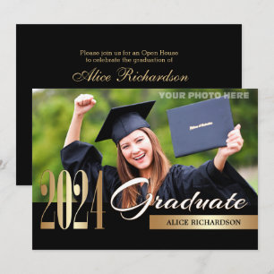 Invitation Catégorie 2024   Photo Graduation Party