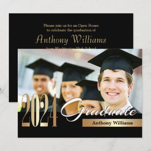 Invitation Catégorie 2024   Photo Graduation Party