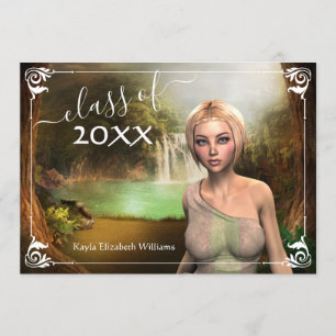 Invitation Catégorie d'Imaginaire diplômé-Partie de graduatio