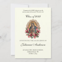 Catholique Guadalupe Élégante Diplôme Religieux