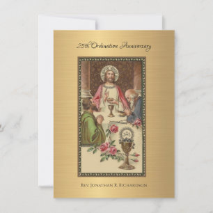 Invitation Catholique Ordination Anniversaire