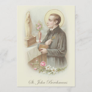 Invitation Catholique St. John Berchmans Altar Boys Prière