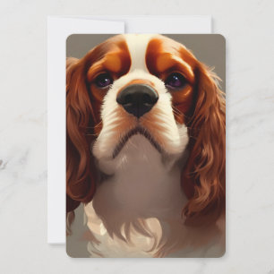 Invitation Cavalier King Charles Spaniel AI5