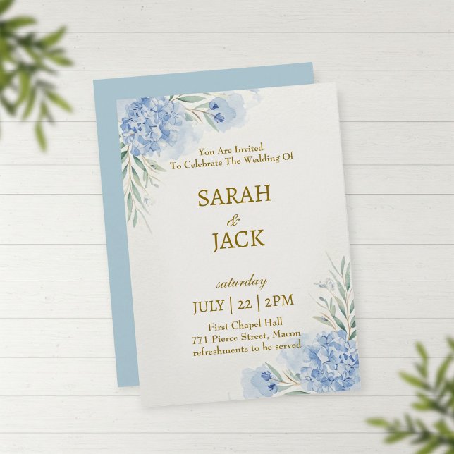Invitation Celebrate love personalised wedding card (Créateur téléchargé)