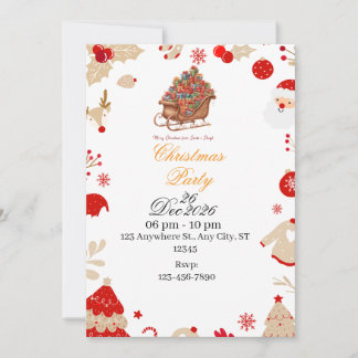 Invitation Celebrate the Magic of Christmas – You're Invited!