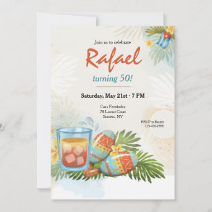 Invitation Célébration cubaine