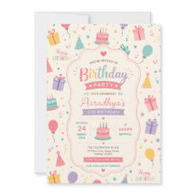 Célébration d'anniversaire aux pastels colorés