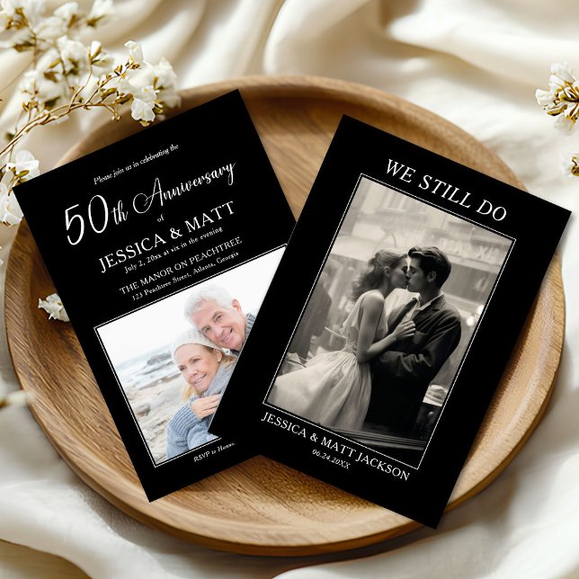 Invitation Célébration de 50 ans de mariage « Nous sommes tou (Créateur téléchargé)