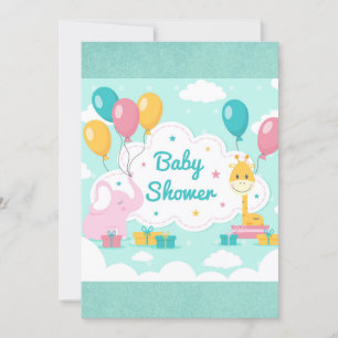 Invitation Célébration de Baby Shower