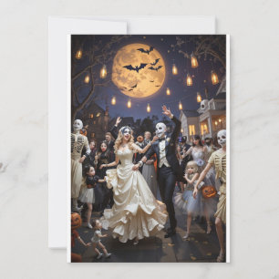 Invitation "Célébration de Dia de los Muertos - L'amour nous 