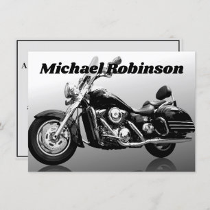 Invitation Célébration de la vie en moto moderne