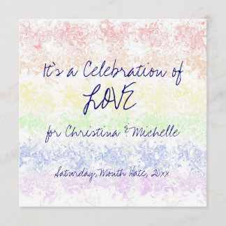 Invitation Célébration de l'amour