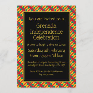 INVITATION CÉLÉBRATION DE L'INDÉPENDANCE DE LA GRENNADE