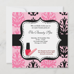 Invitation Célébration de l'Open House spa
