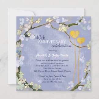 Invitation Célébration de mariage rustique bleu poudre