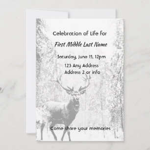 Invitation Célébration des arbres de la forêt du sentier de l
