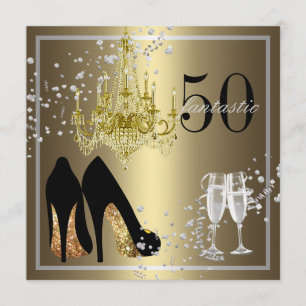 Invitation Célébration du 50e anniversaire de la femme