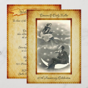 Invitation Célébration du 60e anniversaire de mariage