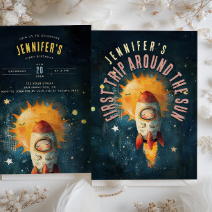 Invitation Célébration Stellar : Anniversaire de la première