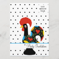 Célèbre coq de Barcelos Nr 09 - Pois
