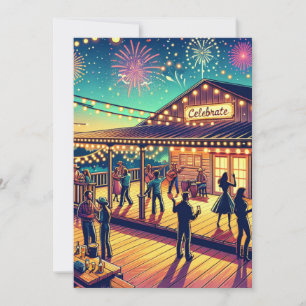 Invitation Célébrer toute fête personnalisée d'une occasion