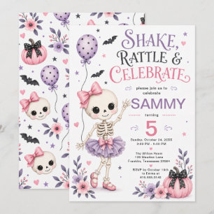 Invitation Célébrez le 5e anniversaire avec Shake Rattle & Ce