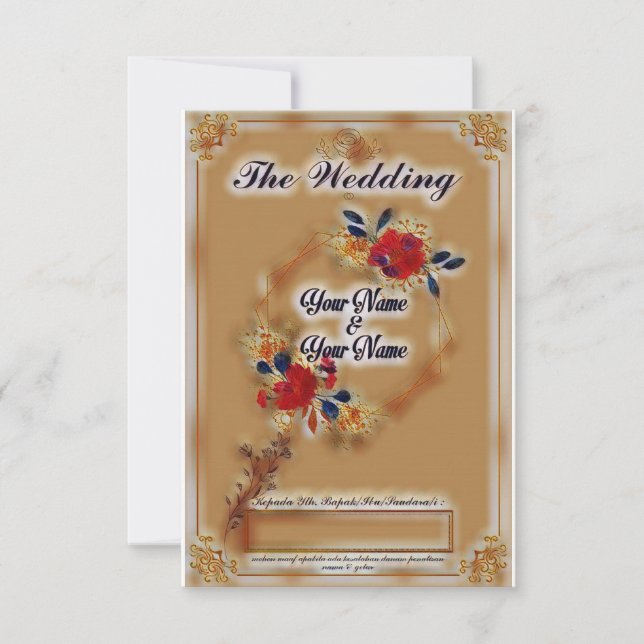 Invitation Célébrez l'Union joyeuse avec notre journée spécia (Devant)